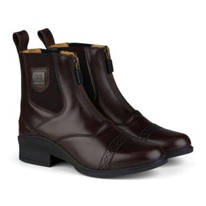 Women's leather riding boots with zipper B Vertigo Jodhpur Saturn image-1