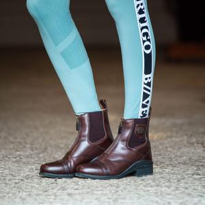 Women's leather riding boots with zipper B Vertigo Jodhpur Saturn image-5