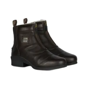 Vinterridstövlar för damer med foder i lammpäls B Vertigo Jodhpurs Mercury image-0