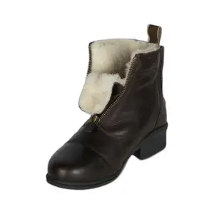 Vinterridstövlar för damer med foder i lammpäls B Vertigo Jodhpurs Mercury image-2