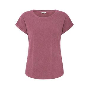20804205-1816161-damen-t-shirt-aus-baumwolle-und-viskose-b-young-pamila-roan-rot-meliert