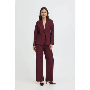 Pantaloni a gamba larga donna b.young Danta image-4