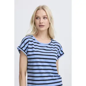 T-shirt med rund hals til kvinder b.young Pamila image-3