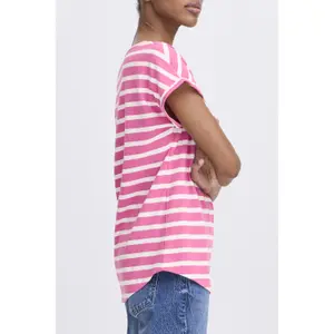 T-shirt med rund hals til kvinder b.young Pamila image-4
