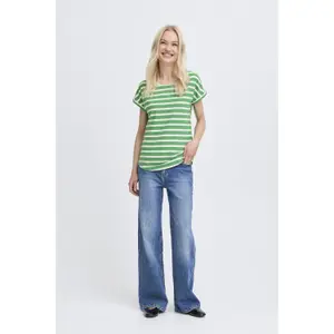 T-shirt med rund hals til kvinder b.young Pamila image-5