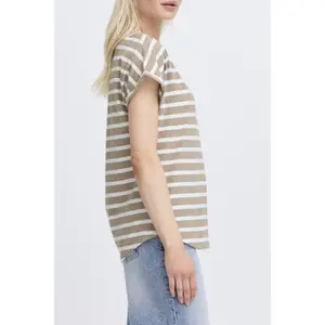 T-shirt med rund hals til kvinder b.young Pamila image-4