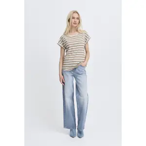 T-shirt med rund hals til kvinder b.young Pamila image-5