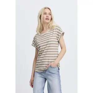 T-shirt med rund hals til kvinder b.young Pamila image-6