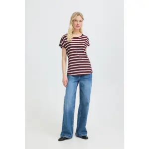 T-shirt med rund hals til kvinder b.young Pamila image-3