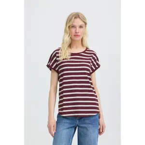 T-shirt med rund hals til kvinder b.young Pamila image-4