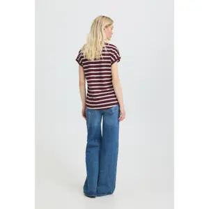 T-shirt med rund hals til kvinder b.young Pamila image-5
