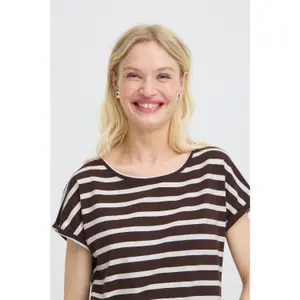 T-shirt med rund hals til kvinder b.young Pamila image-5