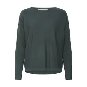 Viskose en polyamide pullover voor dames b.young Mmorla image-0