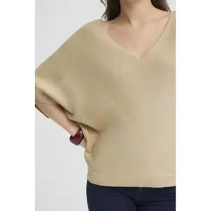 Camisola de gola em V para mulher b.young BYMmorla image-6