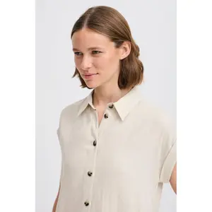 Vestido de camisa de mulher b.young BYFalakka image-5