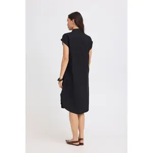 Vestido de camisa de mulher b.young BYFalakka image-4