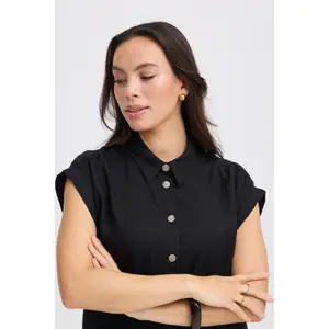 Vestido de camisa de mulher b.young BYFalakka image-5