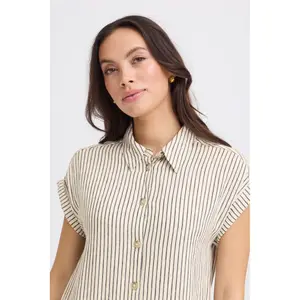 Vestido de camisa de mulher b.young BYFalakka image-5