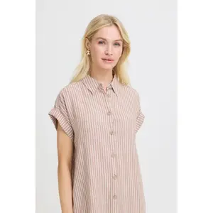 Vestido de camisa de mulher b.young BYFalakka image-5