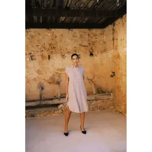 Vestido de camisa de mulher b.young BYFalakka image-3