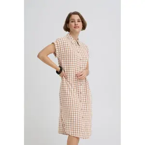 Vestido de camisa de mulher b.young BYFalakka image-6