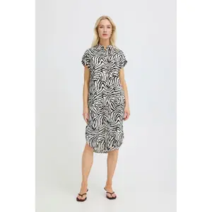 Vestido de camisa de mulher b.young BYFalakka image-3