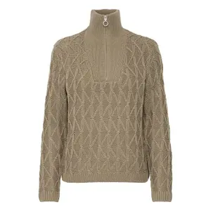 Pullover 1/2 Reißverschluss Damen b.young Otinka image-0