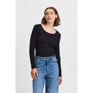 Women's long sleeve T-shirt b.young BYPOLI image-1
