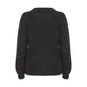 Pullover mit Rundhalsausschnitt Damen b.young Okama image-1