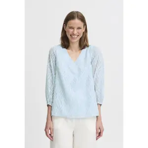 Women’s V-neck blouse b.young Frikke image-6