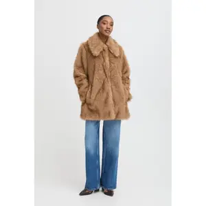 Faux fur coat for women b.young BYAkaja image-2