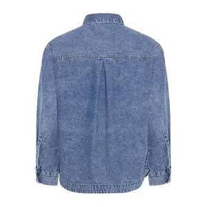 Jeansjacka med lös passform för kvinnor b.young Kapuca image-1