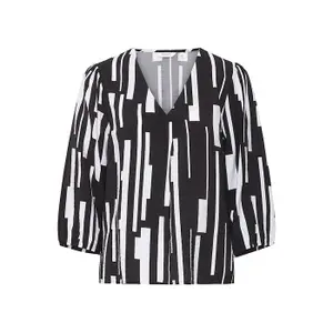 Damen V-Ausschnitt Bluse b.young Hailey image-0