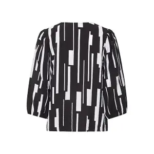 Damen V-Ausschnitt Bluse b.young Hailey image-1