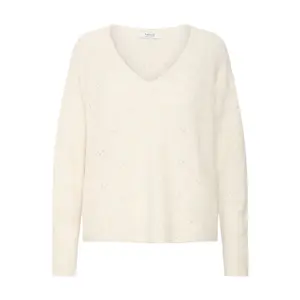 Women's V-neck sweater b.young BYMonna Jumper image-0