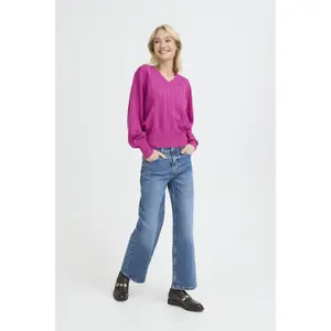 Ladies' pointelle jumper b.young Mmorla image-1
