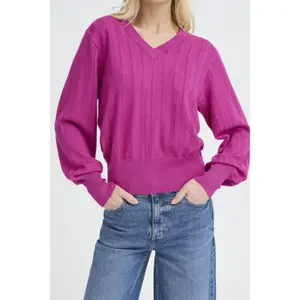 Ladies' pointelle jumper b.young Mmorla image-4