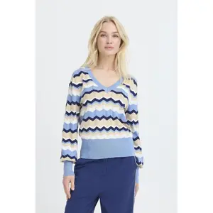 Ladies' pointelle jumper b.young Mmorla image-1