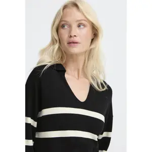Women's polo shirt b.young BYMmorla Jumper image-5