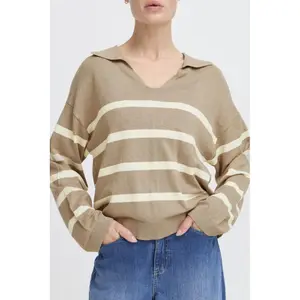 Women's polo shirt b.young BYMmorla Jumper image-6