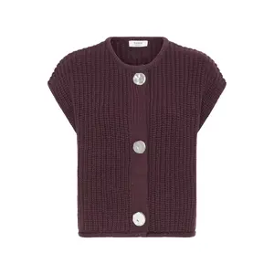 Women's sleeveless sweater b.young Norma image-0