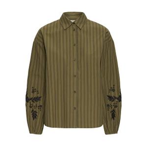 20818089-900002061-langarmshirt-damen-b-young-ilava-militarisches-olivengrun-mit-streifen