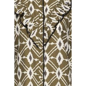 Women's long sleeve blouse b.young Inaba Frill image-2