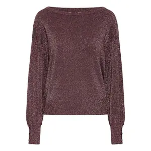 Pullover mit U-Boot-Kragen Damen b.young Mobbe image-0