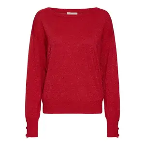 Pullover mit U-Boot-Kragen Damen b.young Mobbe image-0