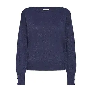 Pullover mit U-Boot-Kragen Damen b.young Mobbe image-0