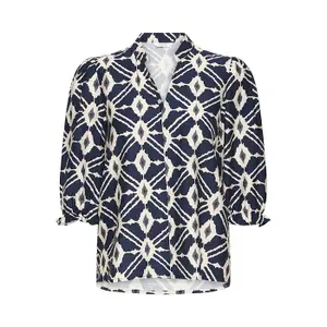 Damen V-Ausschnitt Bluse b.young Kaia image-0