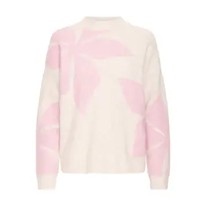 Woman sweater b.young Omea Flower 3 image-0