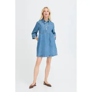 Women's denim dress b.young BYKacila image-2
