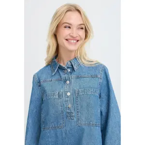 Women's denim dress b.young BYKacila image-5